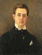 Vaclav Brozik, A Portrait of the Artist Son, Maurice